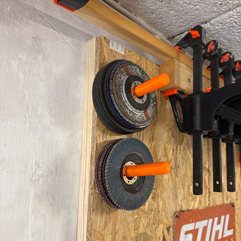 Heavy Equipment Grinder - Soporte de pared para amoladoras angulares