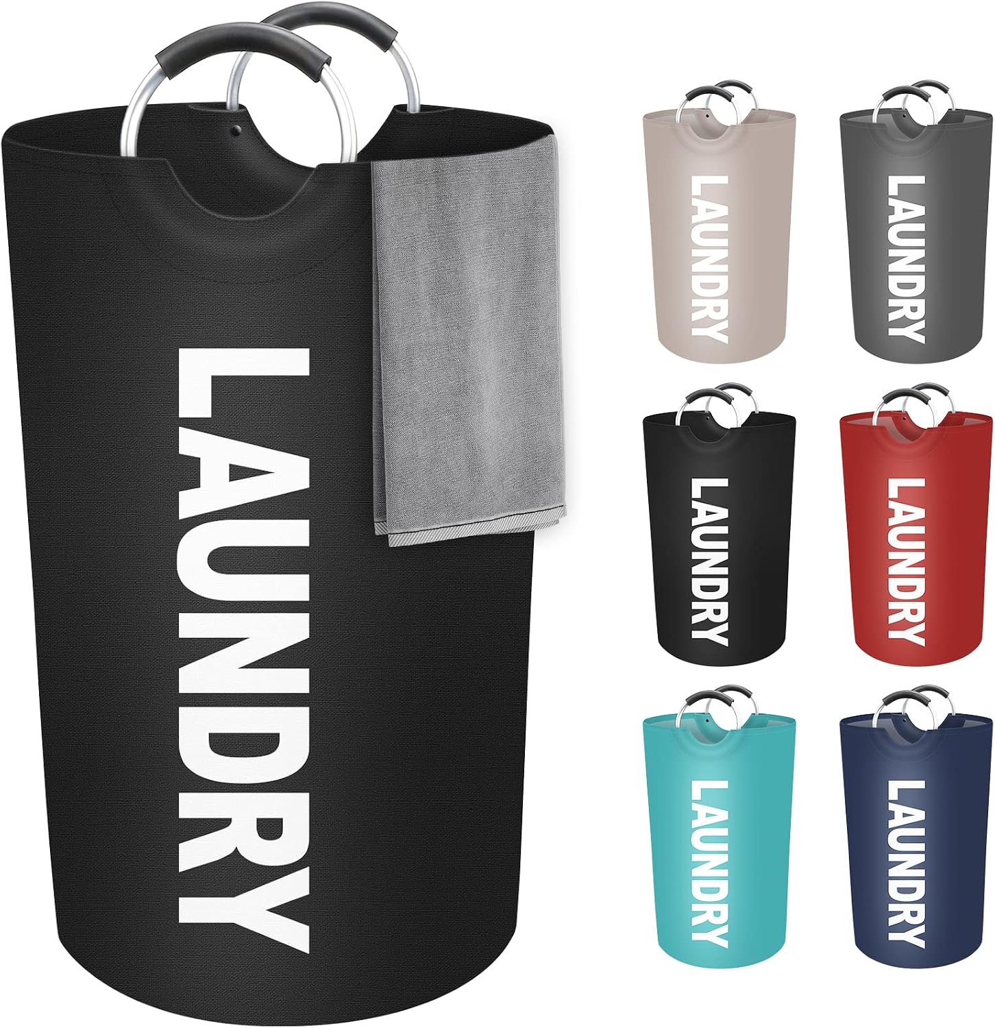 Heavy Equipment Washing - Cesto de Ropa Plegable Grande de