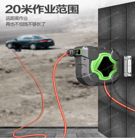 Carrete de manguera telescópic - Heavy Equipment Washing reseña y precio