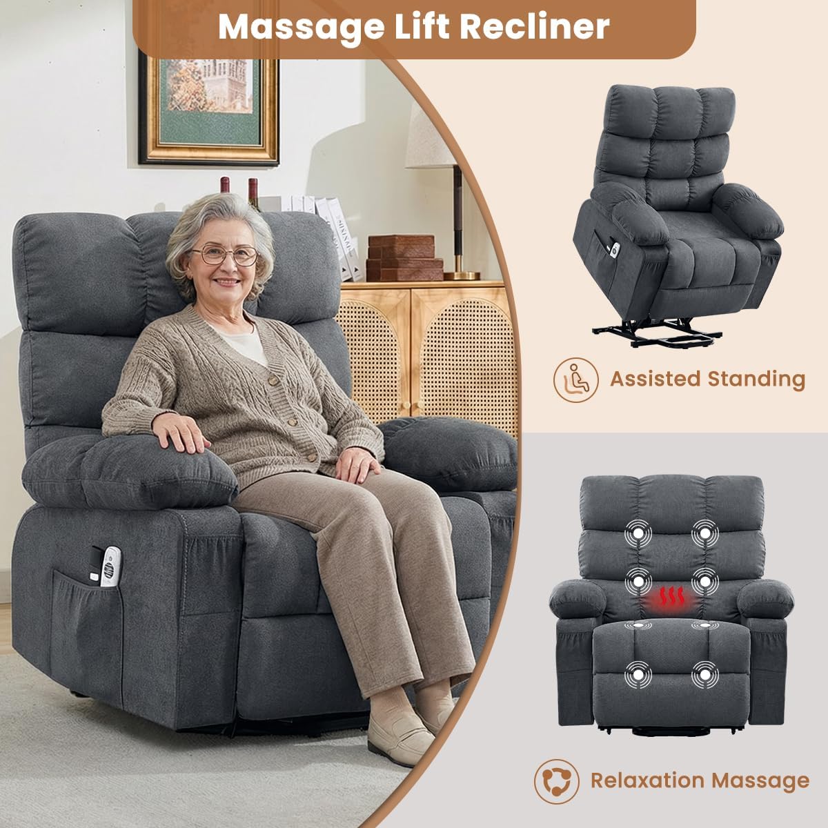 Sillón Reclinable Eléctrico pa - Heavy Equipment Lift reseña y precio