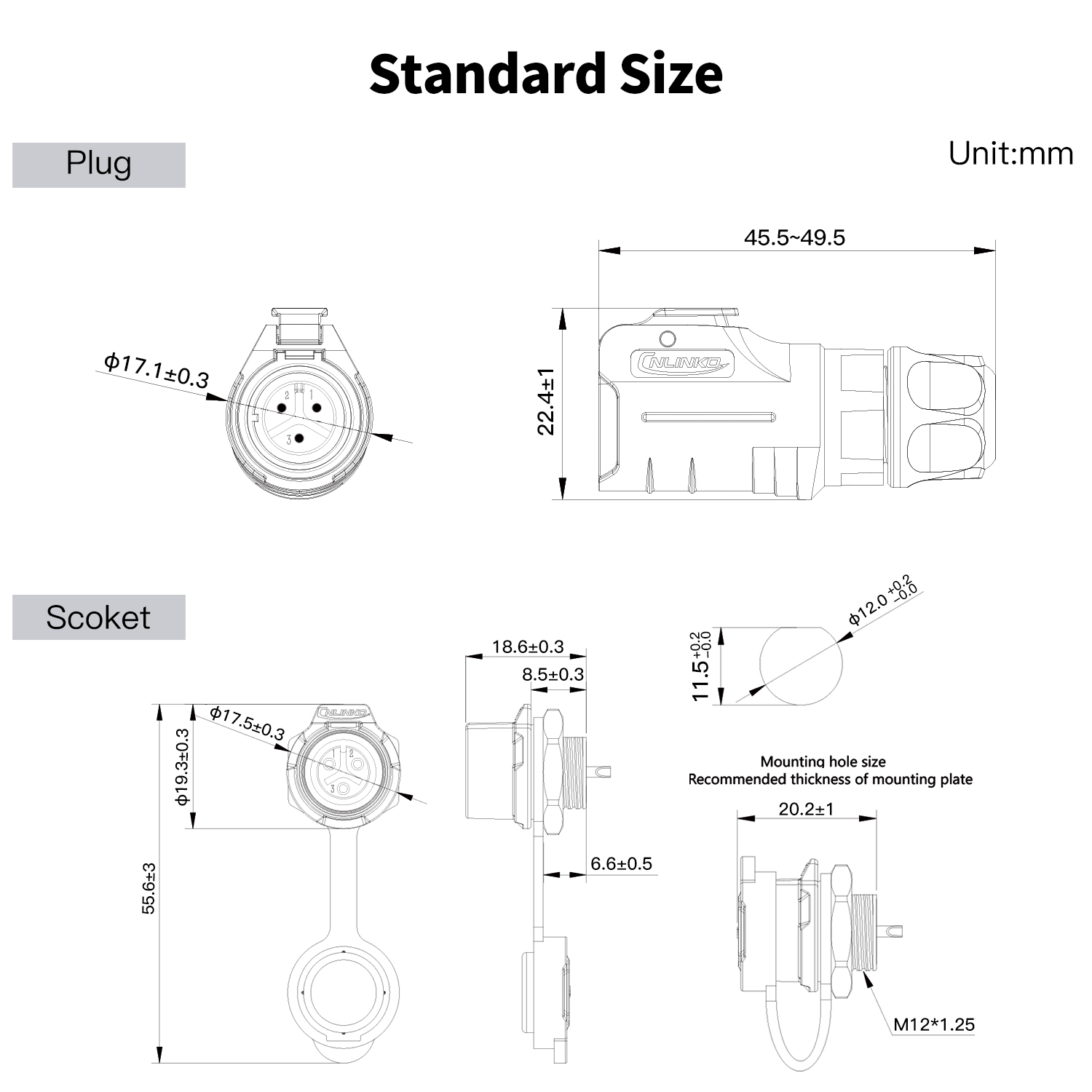 Conector Circular de Alta Resi - Heavy Equipment Grinder reseña y precio