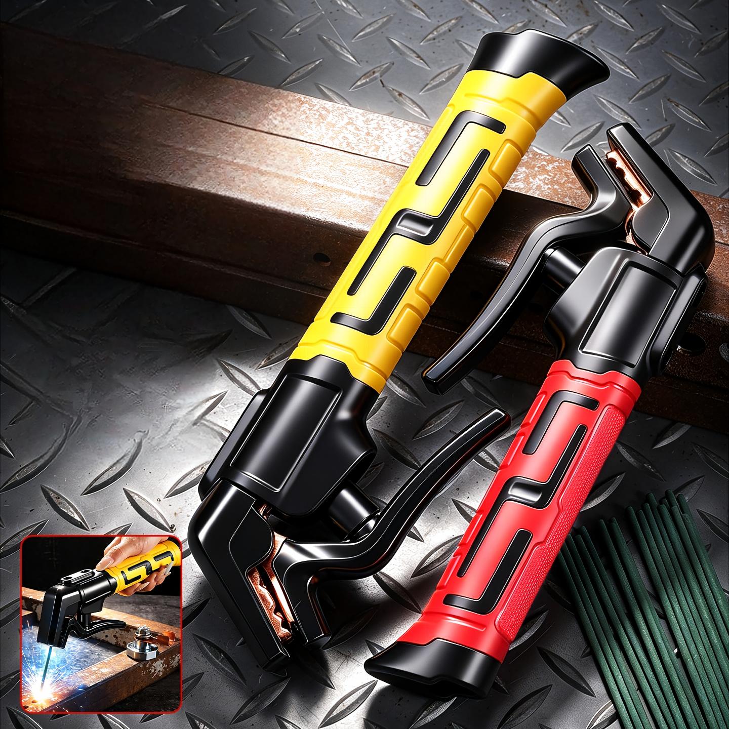 Porta-electrodos de soldadura  - Heavy Equipment Grinder reseña y precio