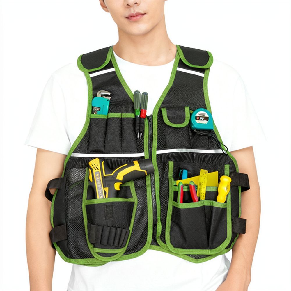 Chaleco ergonómico para herram - Heavy Equipment Electrician reseña y precio