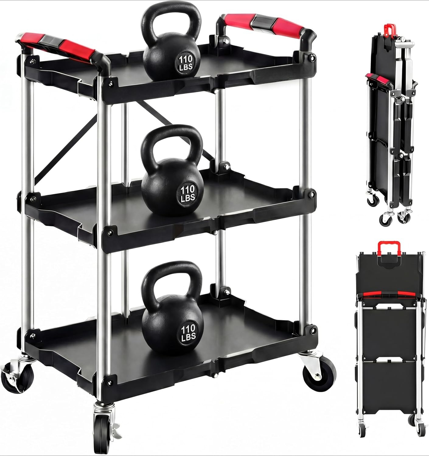 Carrito de Servicio Plegable d - Heavy Equipment Bucket reseña y precio